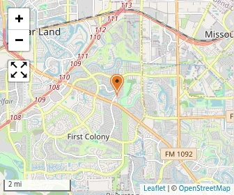 Map of First Colony Montessori
