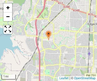 Map of Fort Worth Montessori School
