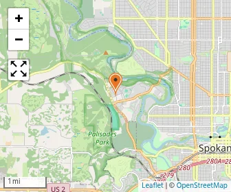 Map of Spokane Falls Montessori School