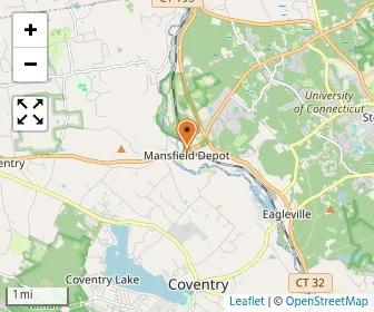 Map of Mansfield Discovery Depot
