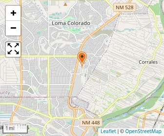 Map of Covenant School Of Rio Rancho