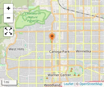 Map of Concordia Canoga Park