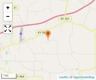 Map of Hickory Amish Mennonite School