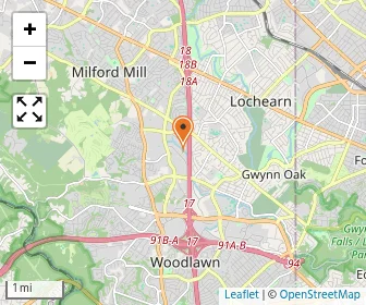 Map of New Visions Academy Of Baltimore