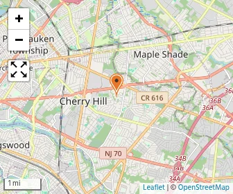 Map of Foxman Torah Institute
