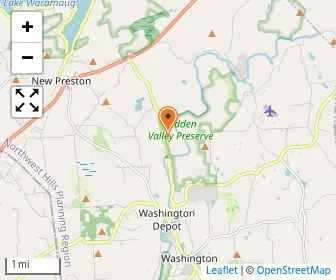 Map of Horace Mann School John Dorr Nature Laboratory