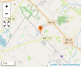 Map of Nfi Buxton - Beacon House