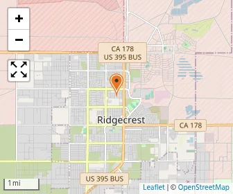 Map of Ridgecrest Christian School