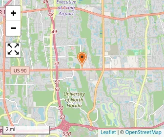 Map of Broach School Of Jacksonville