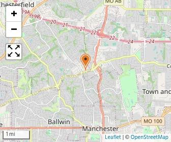 Map of Chesterfield KinderCare