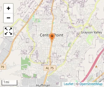 Map of First Baptist Centerpoint Kindergarten & Daycare