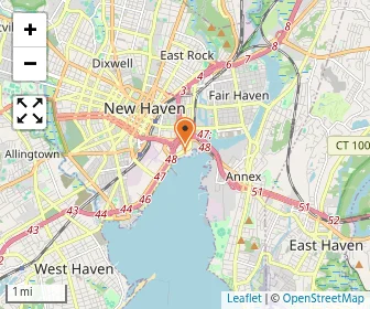 Map of New Haven KinderCare