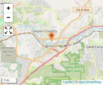 Map of Santa Clarita Christian School