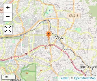 Map of Vista Christian School