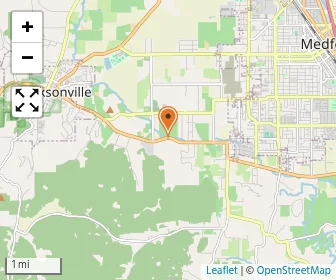 Map of Rogue Valley Adventist Academy