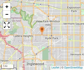 Map of Slauson Learning Center, No 1