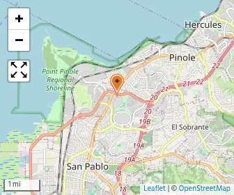 Map of A Better Chance School/cal Autism Foundation
