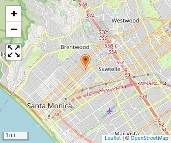 Map of Southern California Montessori School