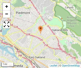Map of Fred Finch-oakland Hills Academy
