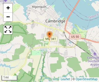 Map of Open Bible Academy