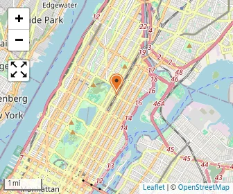 Map of Cristo Rey New York High School