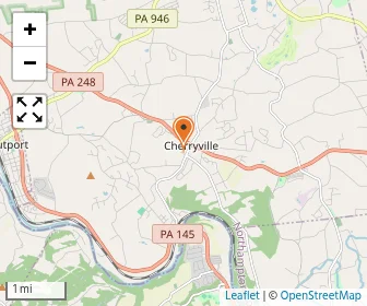 Map of Bethlehem Christian School Cherryville Campus