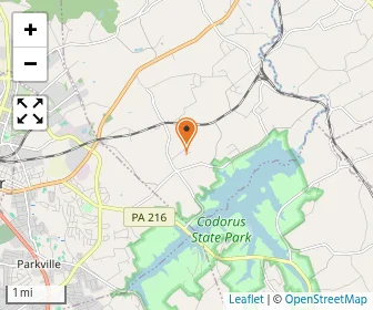 Map of Hope Christian School Of Hanover