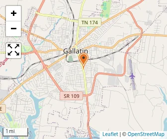 Map of Bledsoe Youth Academy