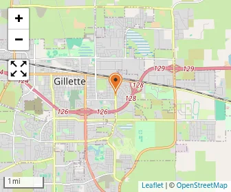 Map of John Paul II Catholic School