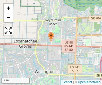 Map of The Learning Foundation Of Florida