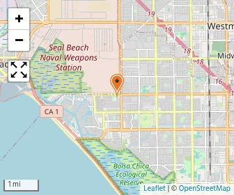 Map of Leport Schools - Huntington Beach