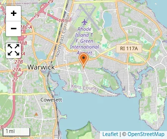 Map of (christian Brethren Of Warwick, Inc. Dba)