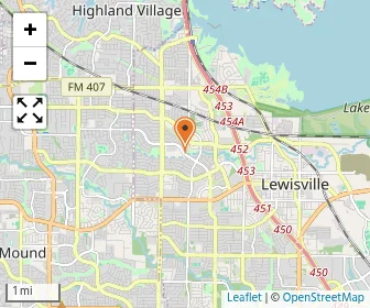 Map of Primrose School Of North Lewisville
