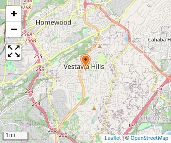 Map of Vestavia Day School