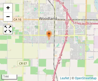 Map of Cornerstone Christian Academy Of Woodland