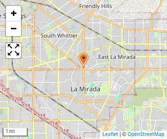 Map of Foundation Christian