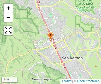 Map of Montessori School Of San Ramon