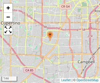 Map of Saniku Gakuin Santa Clara Japanese School
