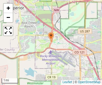 Map of Bright Horizons Montessori At Interlocken