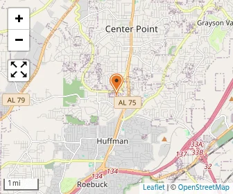 Map of Ridgecrest Baptist Day Care & Kindergarten