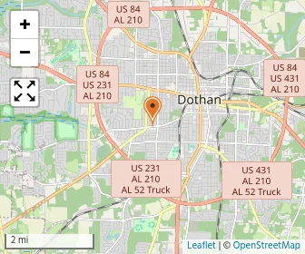 Map of Ridgecrest Christian School