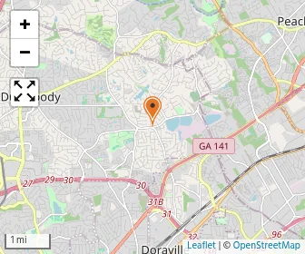 Map of Crossroads Christian Academy
