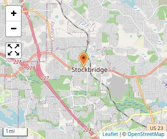 Map of Stockbridge Methodist Preschool & Kindergarten