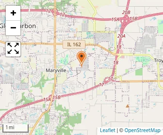Map of Maryville Christian School