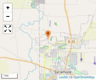 Map of Montessori Childrens House Of Sycamore And Dekalb