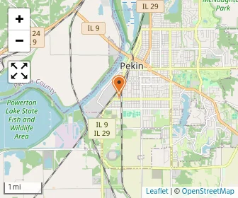 Map of Tomorrows Hope Christian Academy