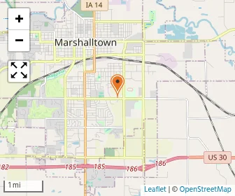 Map of Central Iowa Christian Academy