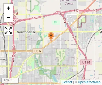 Map of One School Global Des Moines Campus