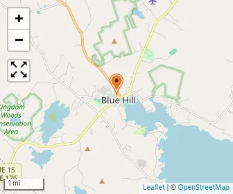 Map of Blue Hill Harbor School