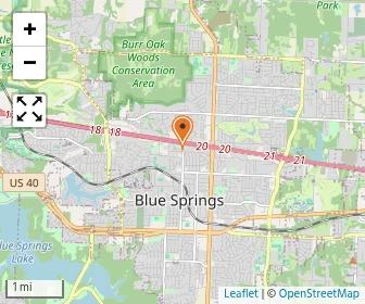 Map of Montessori Day School Of Blue Springs